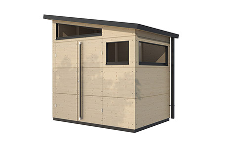 Modernes Gartenhaus | GARTANA | Modular aufgebaut